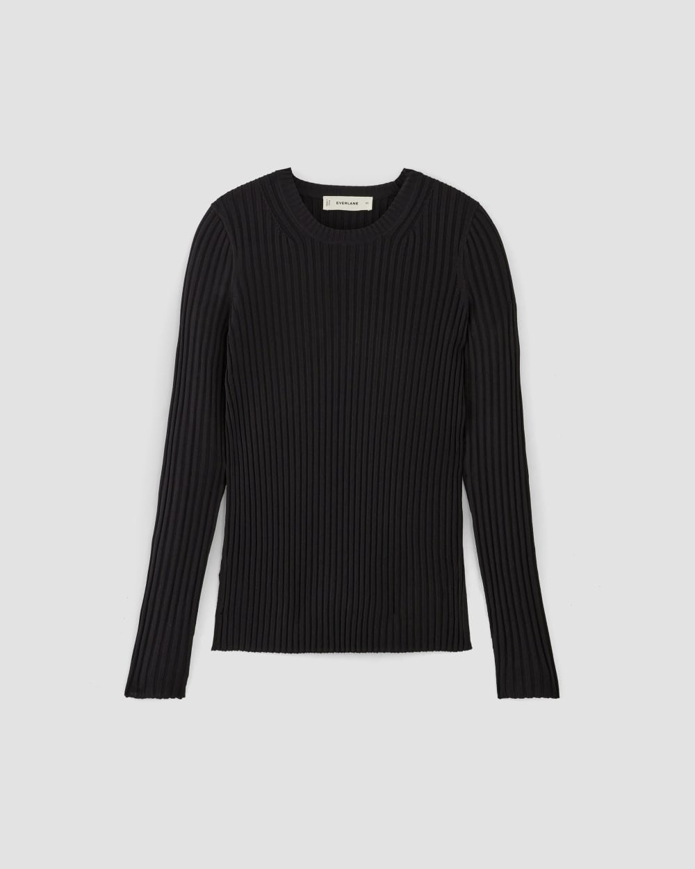 womens-viscose-knit-crew-black | alt