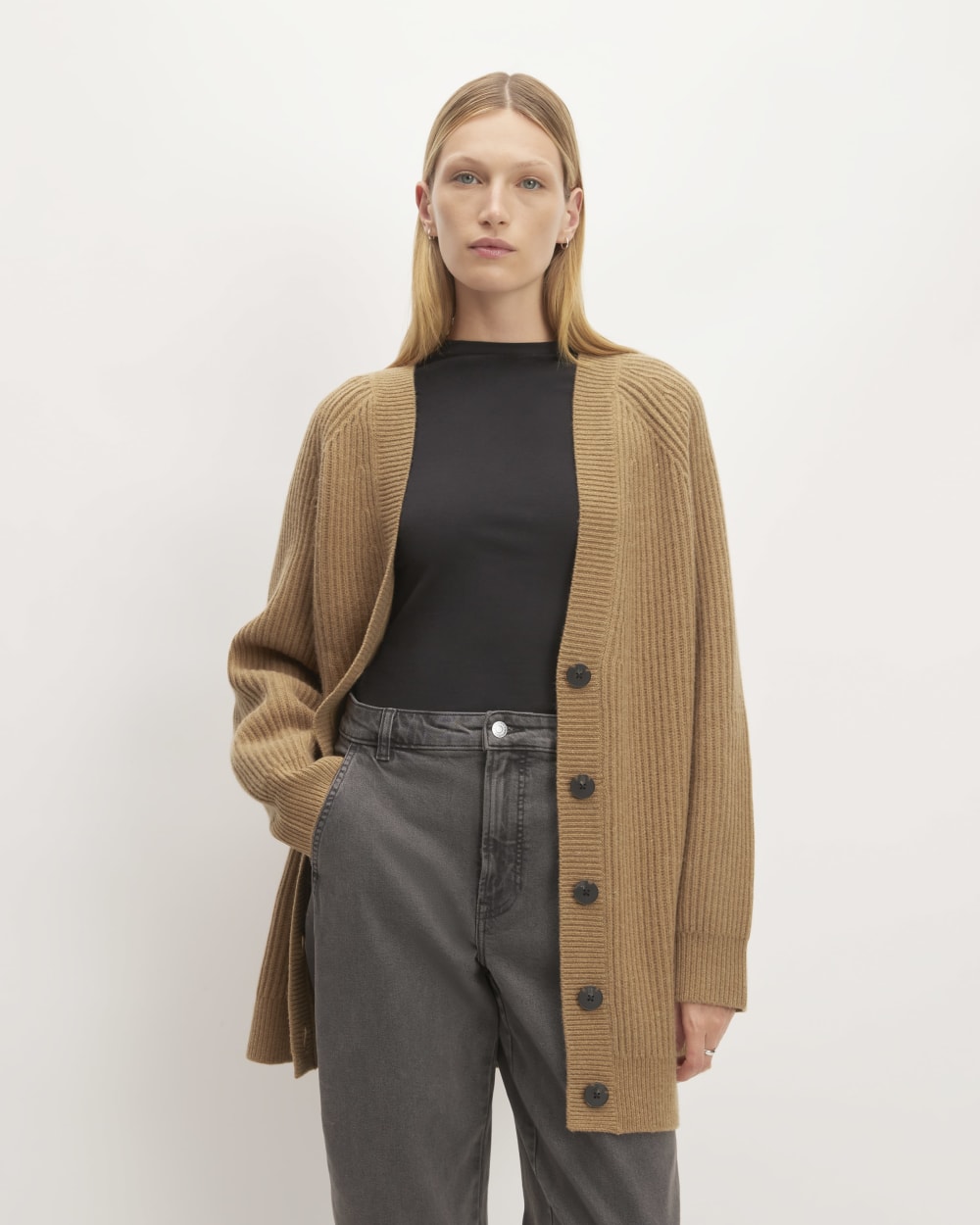 womens-felted-merino-cocoon-cardigan-deep-camel | primary