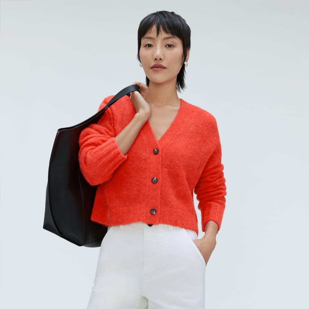 womens-alpaca-v-neck-cropped-cardigan-red-orange