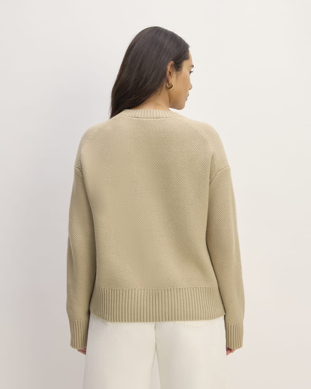 womens-cotton-honeycomb-square-crew-trench-coat-khaki