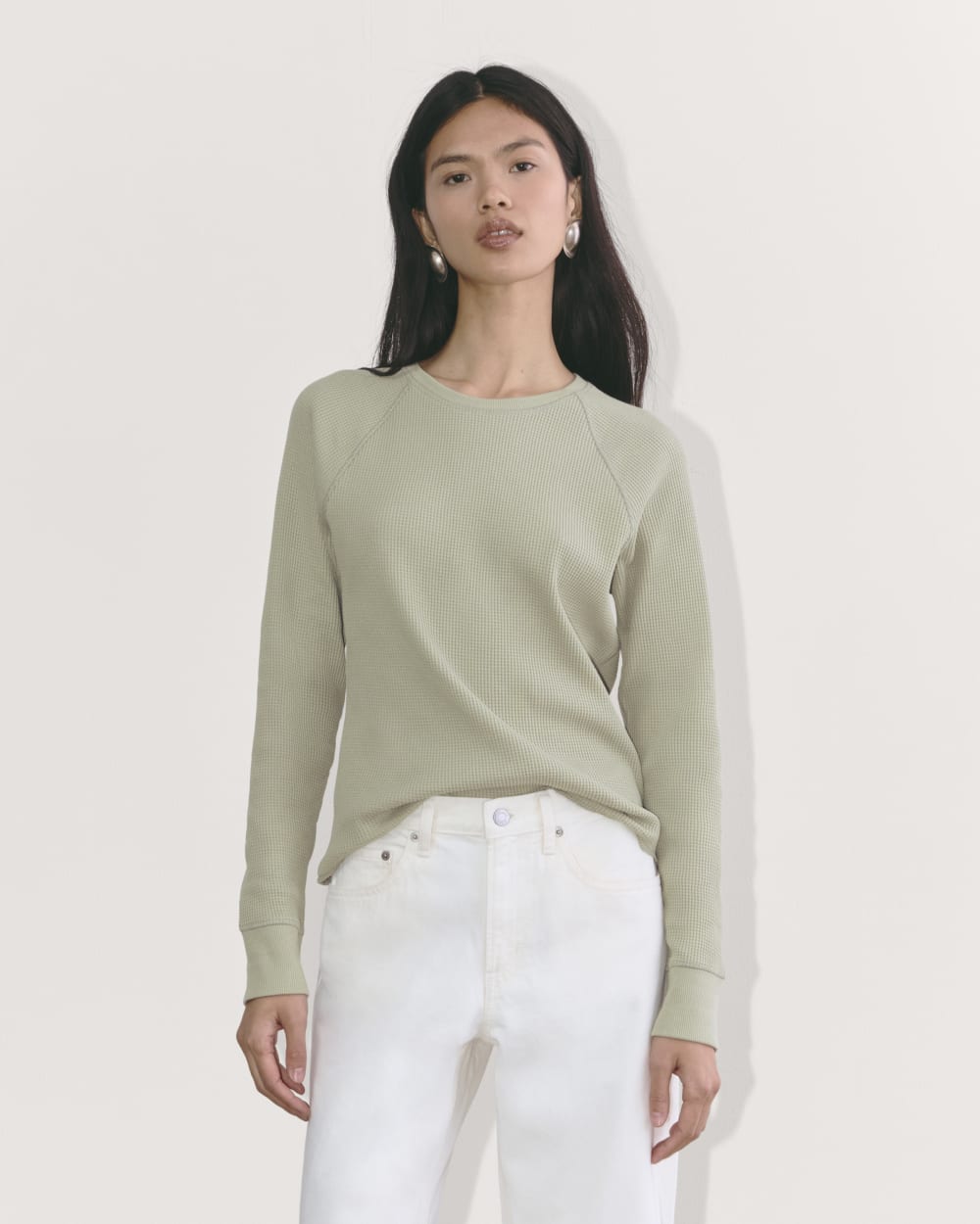 womens-cotton-waffle-crew-ls-tee-seagrass | primary
