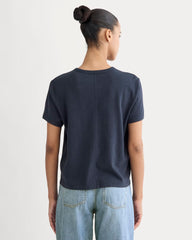 womens-box-cut-tee-cotton-linen-navy