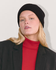womens-waffle-beanie-black | alt