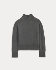 womens-cotton-boxy-turtleneck-heathered-charcoal | alt