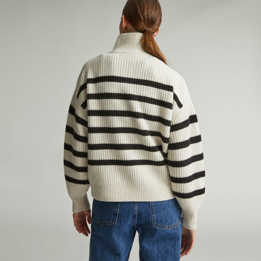 womens-felted-merino-halfzip-sweater-black-bone