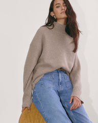 womens-wool-cashmere-honeycomb-funnel-sweater-oatmeal