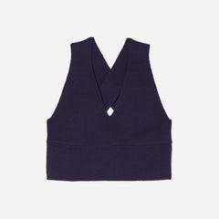 womens-cotton-crossback-cropped-sweater-midnight-blue | alt
