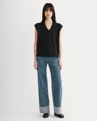 womens-boxy-vest-in-everyday-cotton-black