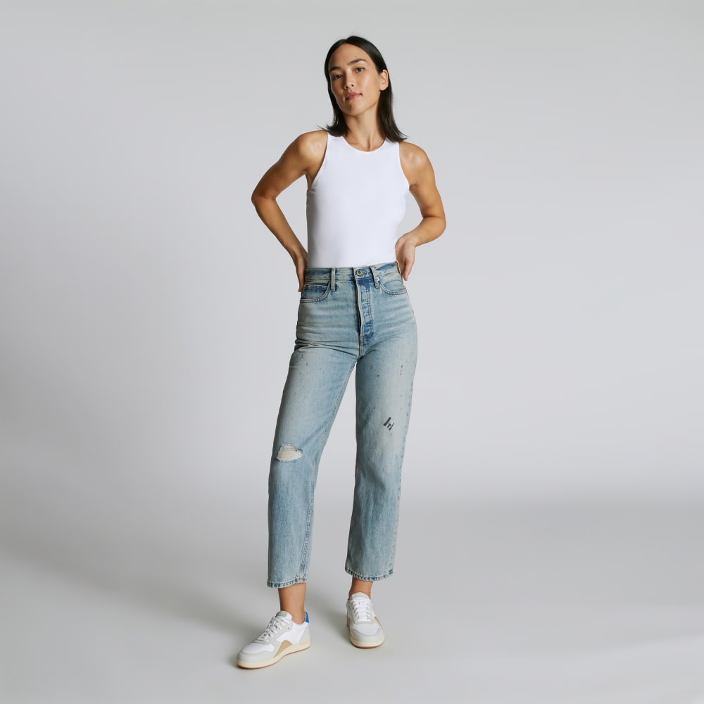 womens-cutaway-tank-bodysuit-thong-white | primary