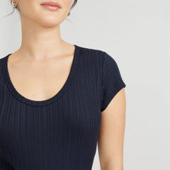 womens-rib-soft-knit-scoop-neck-tee-navy