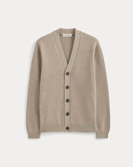 mens-cardigan-everyday-cotton-heathered-oatmeal | alt